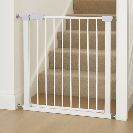 FYLO 2x Baby Safety Stair Gate  Pressure Fit 75-86cm (2 pack)