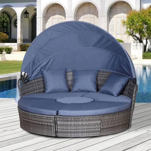 PE Rattan Lounge Set