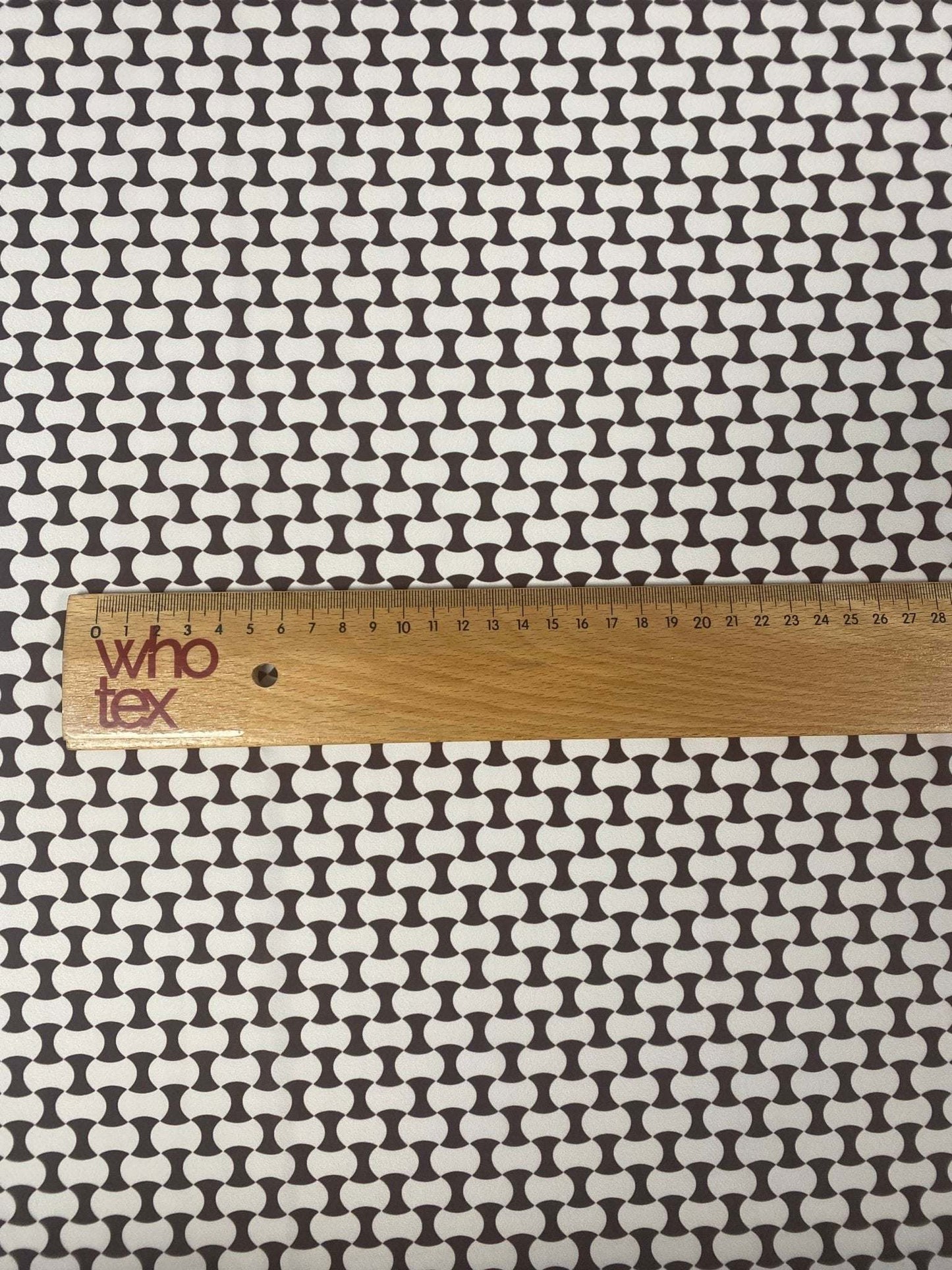 Geometric Black and White Optical Illusion Fabric – Custom Printed Fabric on Satin, Crepe, Spandex or Chiffon