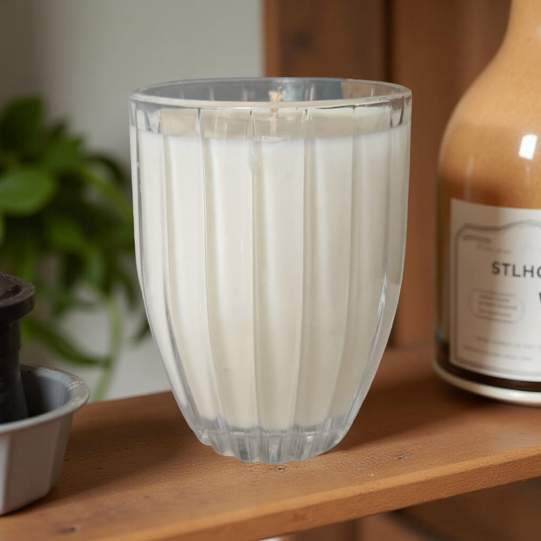 Glass Candles | Soft Sandalwood Fragrance