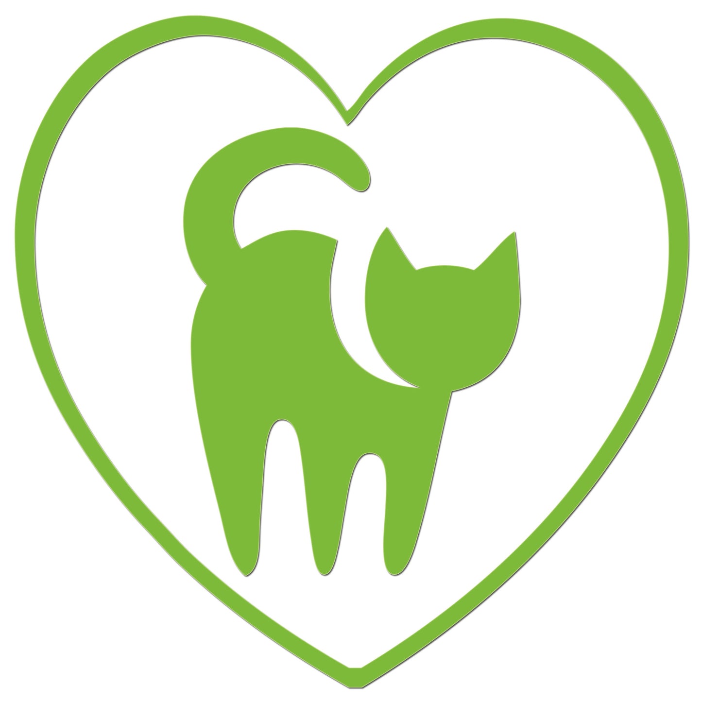 I Love My Cat Sticker