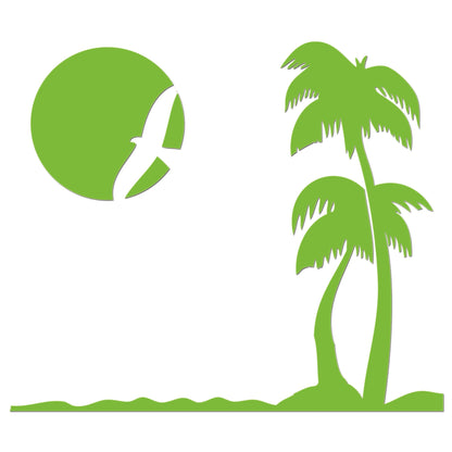 Paradise Beach Sticker