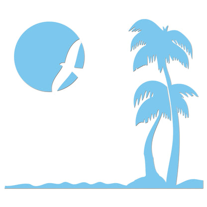 Paradise Beach Sticker