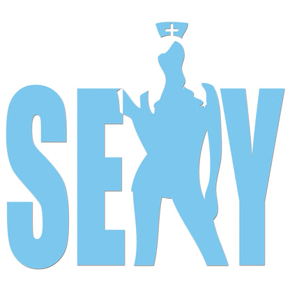 Sexy Nurse Sticker