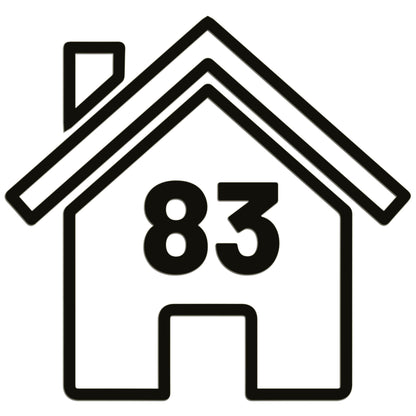 Wheelie Bin House Sticker