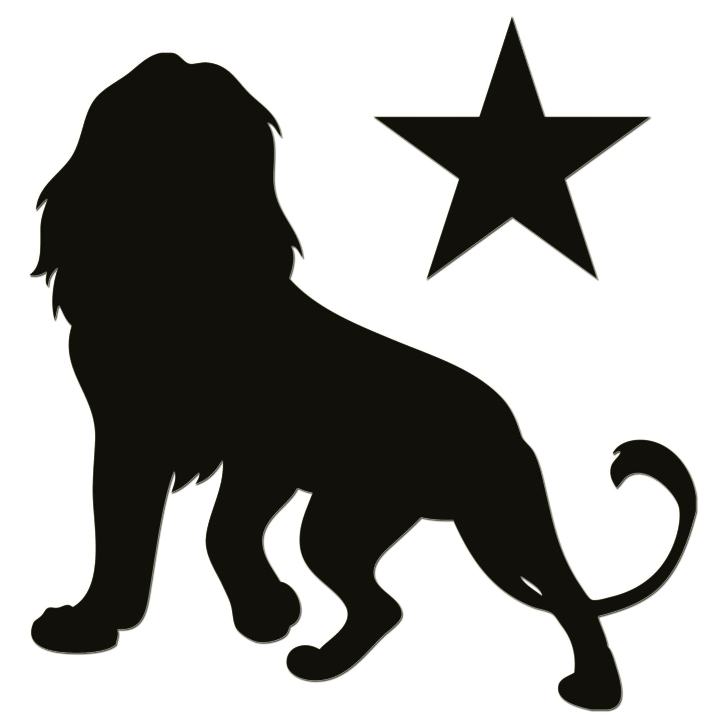 Star Lion Sticker