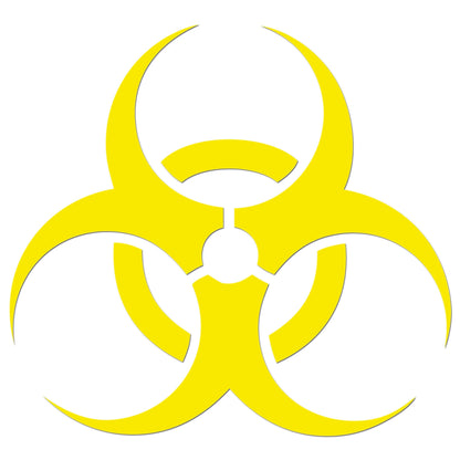 Biohazard Sticker
