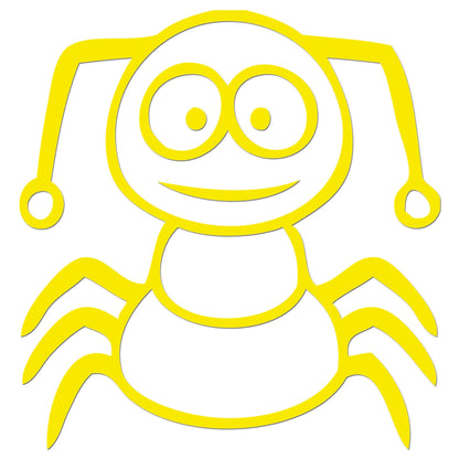 Funny Cartoon Insect Sticker