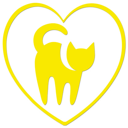 I Love My Cat Sticker