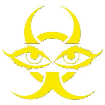 Chinese Devil Eyes Sticker