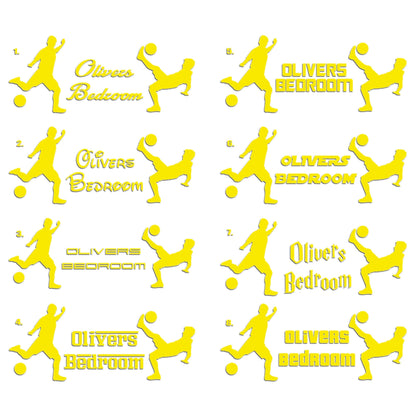 Boys Bedroom Door Sticker