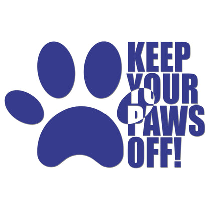 Keep Your Paws Off Sticker