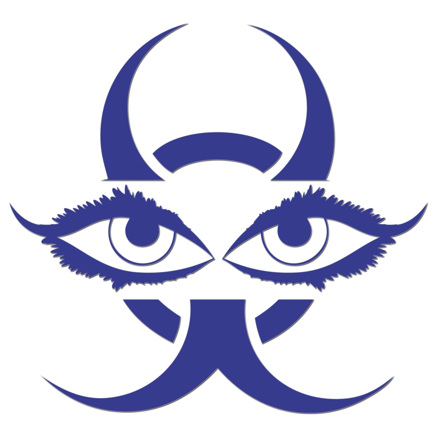 Chinese Devil Eyes Sticker