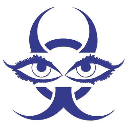 Chinese Devil Eyes Sticker