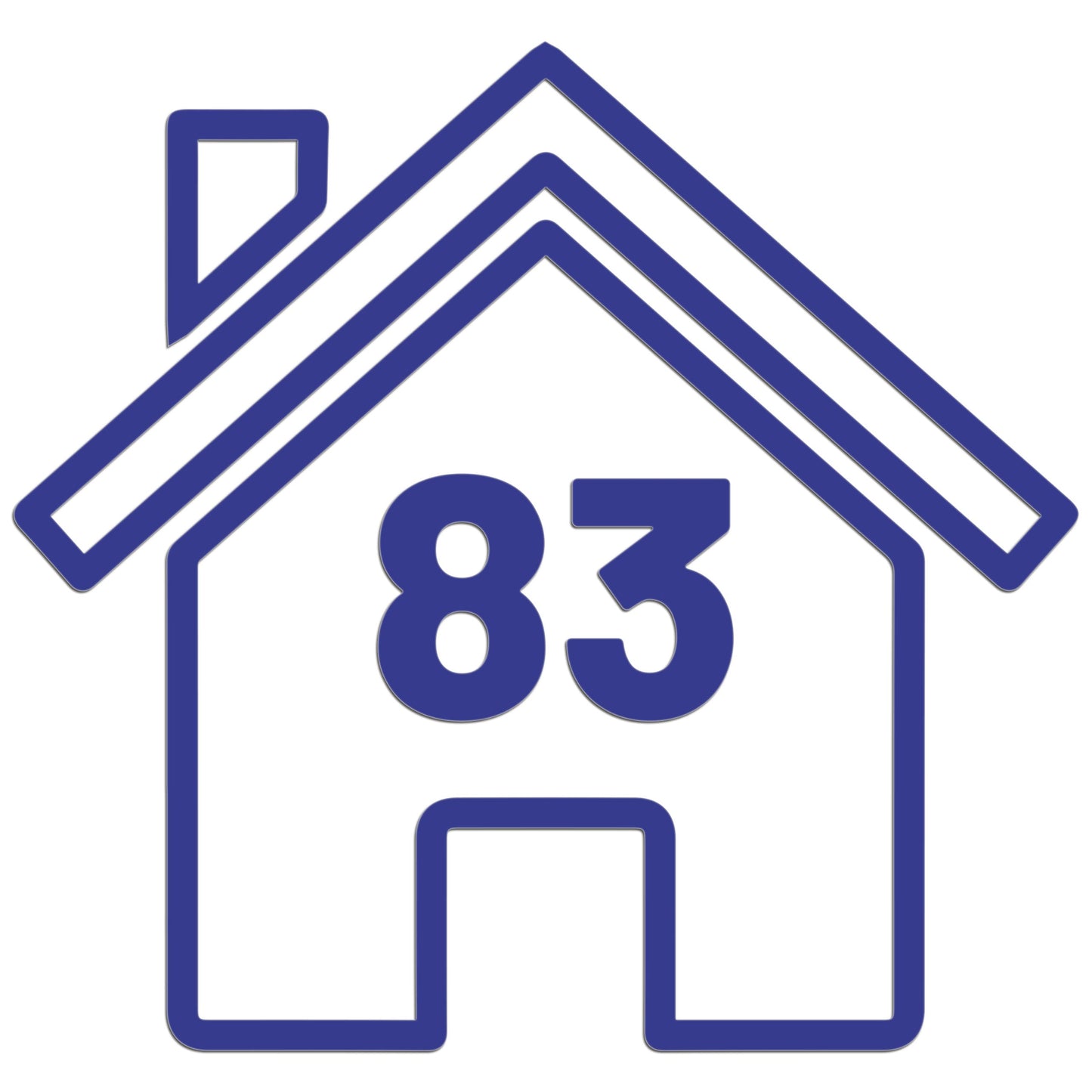 Wheelie Bin House Sticker