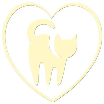 I Love My Cat Sticker