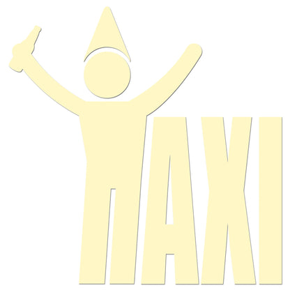 Taxi Drunk Sticker
