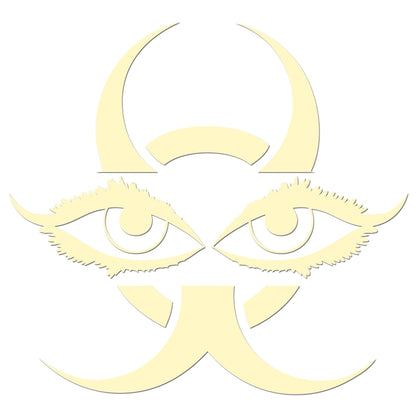 Chinese Devil Eyes Sticker