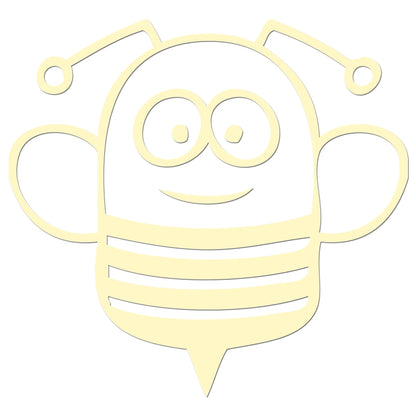 Funny Cartoon Bee Sticker