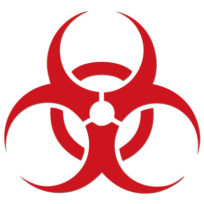 Biohazard Sticker