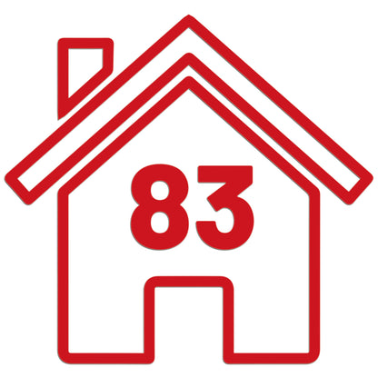 Wheelie Bin House Sticker