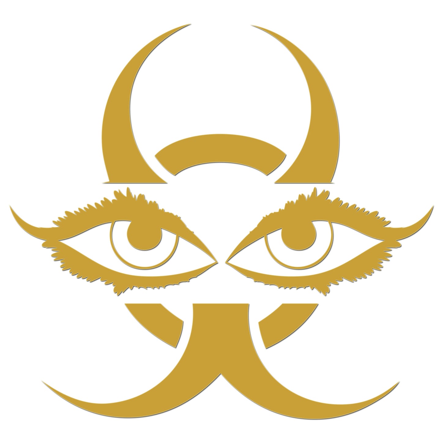 Chinese Devil Eyes Sticker