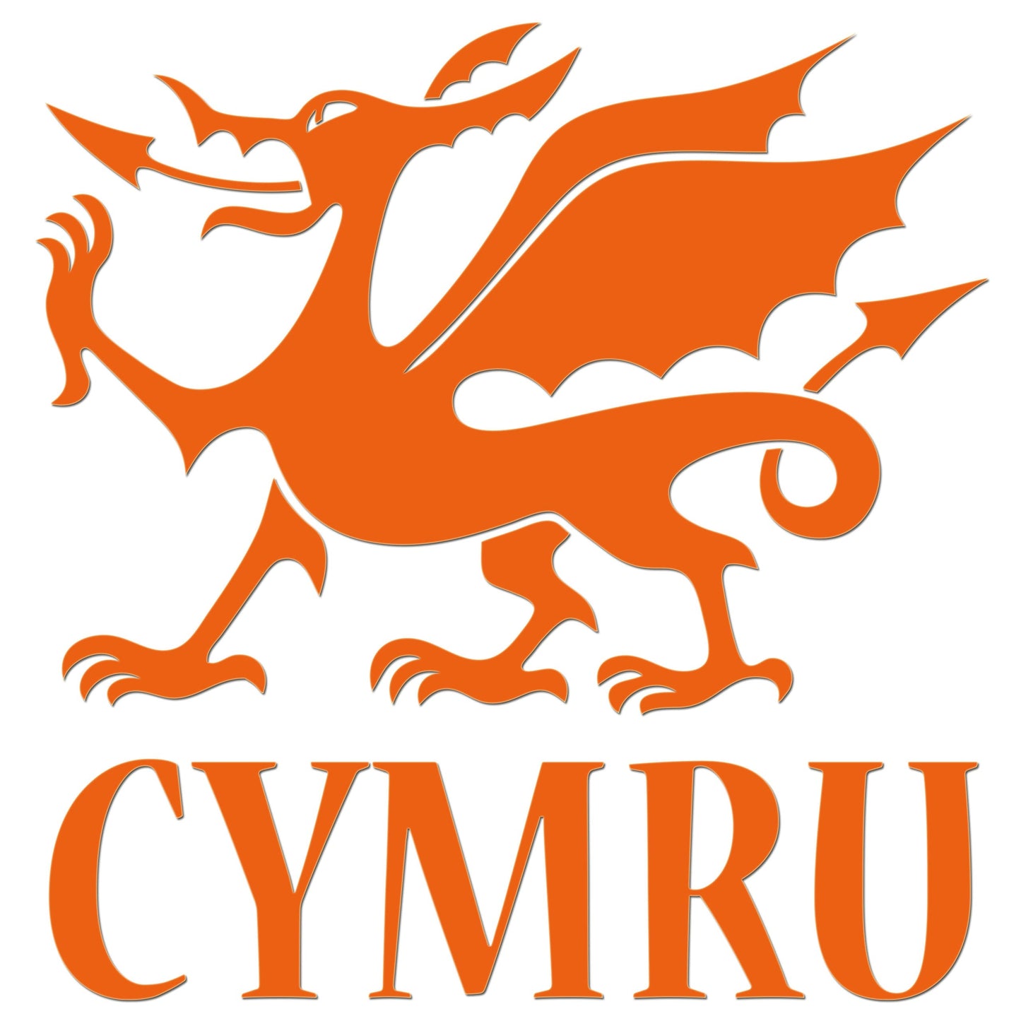 Cymru Dragon Sticker