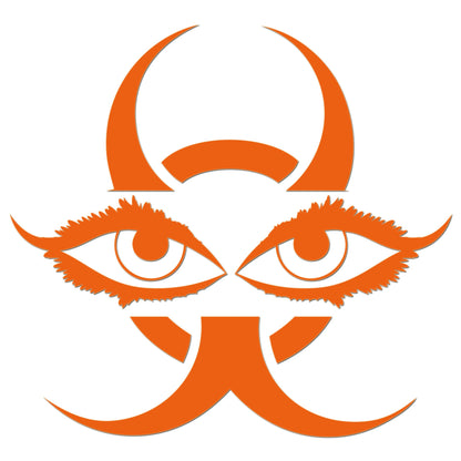 Chinese Devil Eyes Sticker