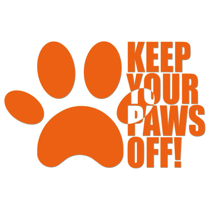 Keep Your Paws Off Sticker