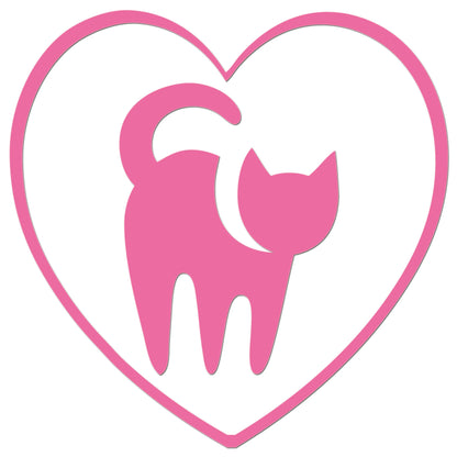 I Love My Cat Sticker