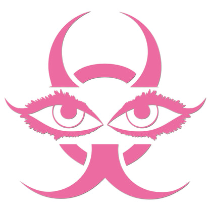 Chinese Devil Eyes Sticker