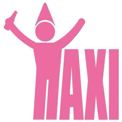 Taxi Drunk Sticker