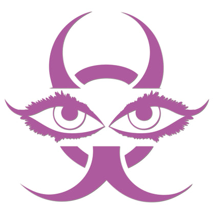 Chinese Devil Eyes Sticker