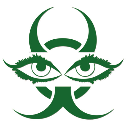 Chinese Devil Eyes Sticker