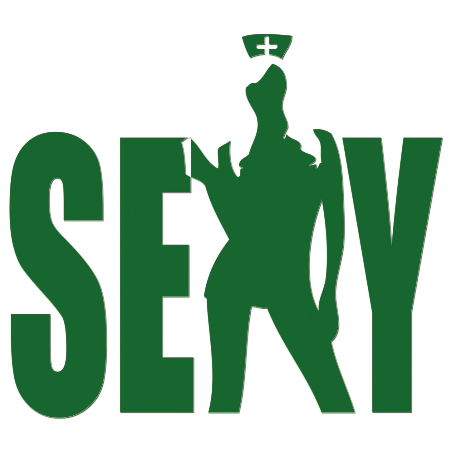 Sexy Nurse Sticker