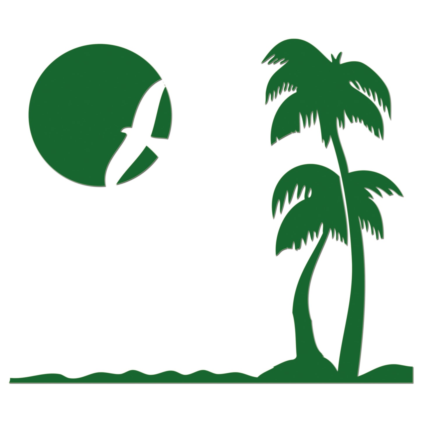 Paradise Beach Sticker