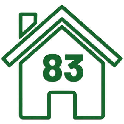 Wheelie Bin House Sticker