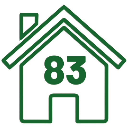 Wheelie Bin House Sticker