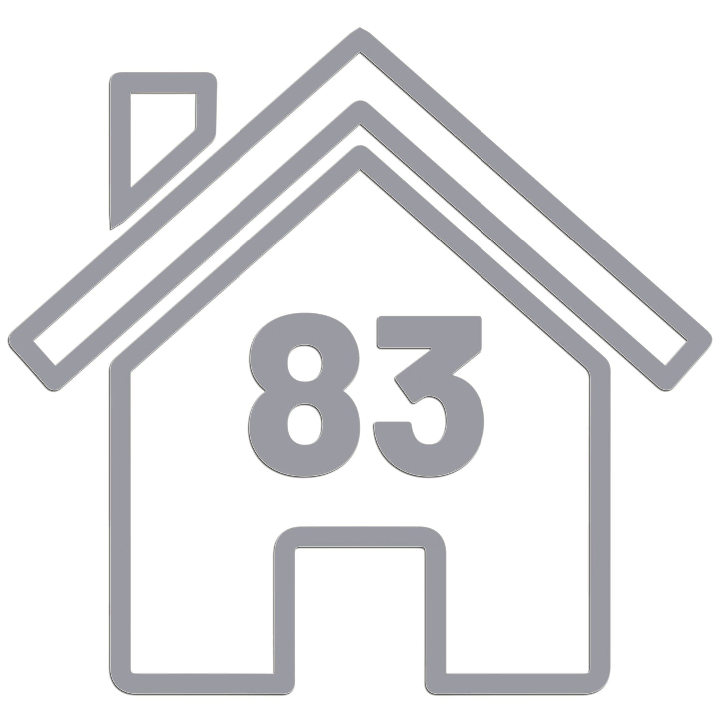 Wheelie Bin House Sticker