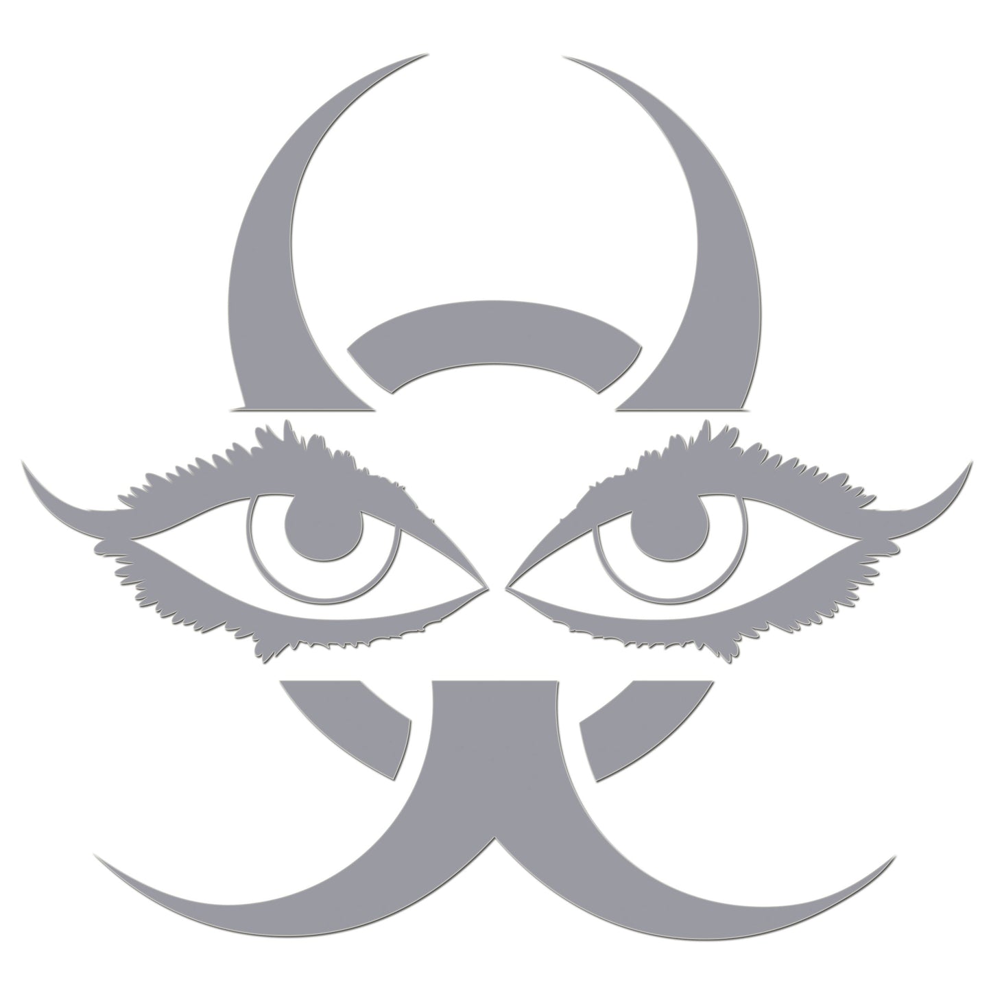 Chinese Devil Eyes Sticker