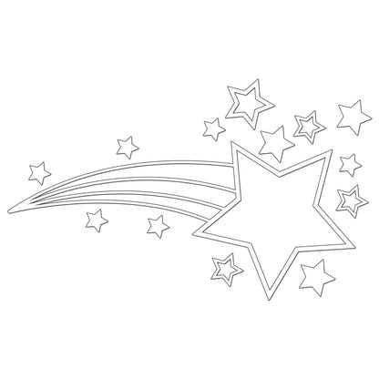 Shooting Stars Sticker