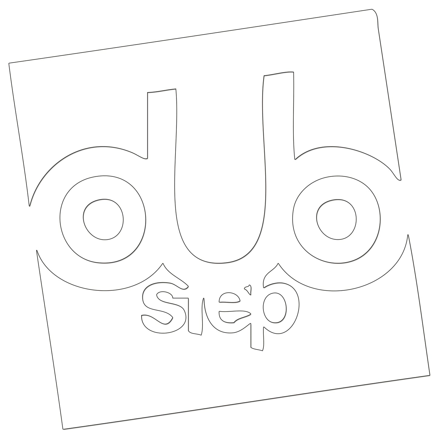 Dubstep Music Iron On HTV Transfer