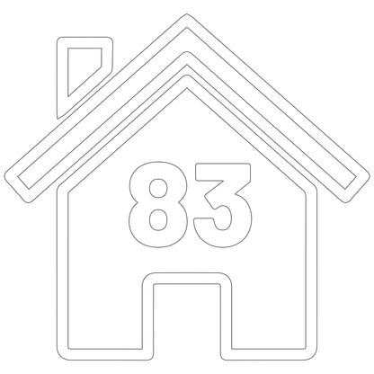 Wheelie Bin House Sticker