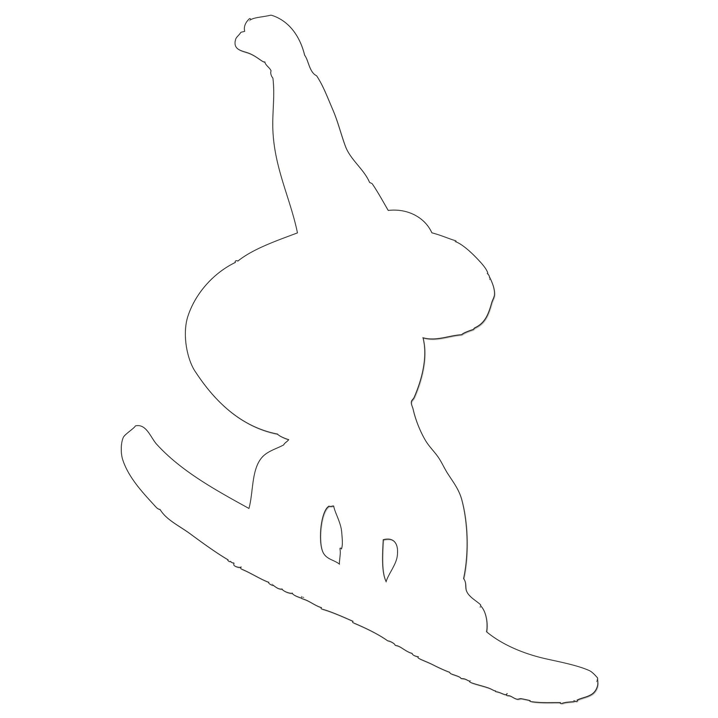 Snowboarder Sticker