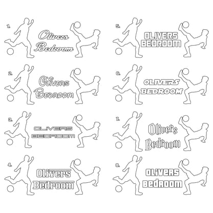 Boys Bedroom Door Sticker