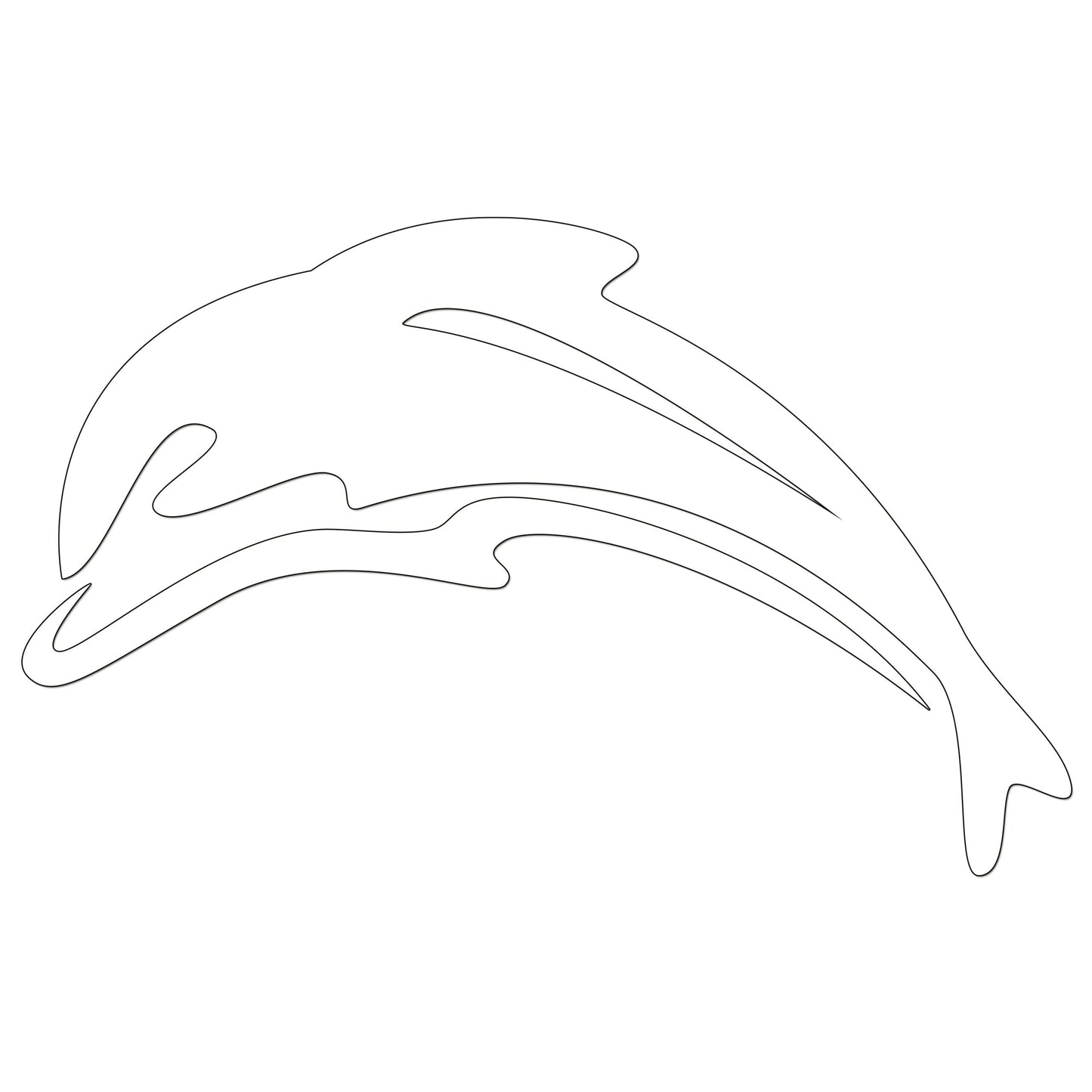 Dolphin Iron On HTV Transfer