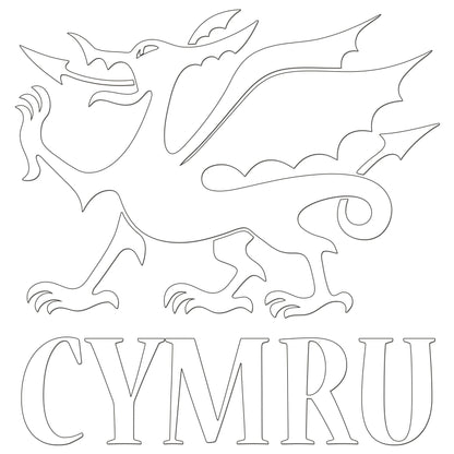 Cymru Dragon Sticker