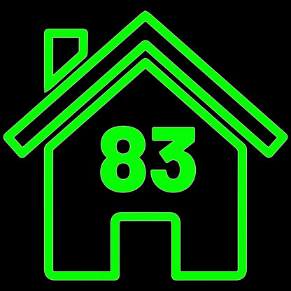 Wheelie Bin House Sticker