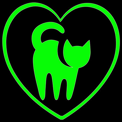 I Love My Cat Sticker