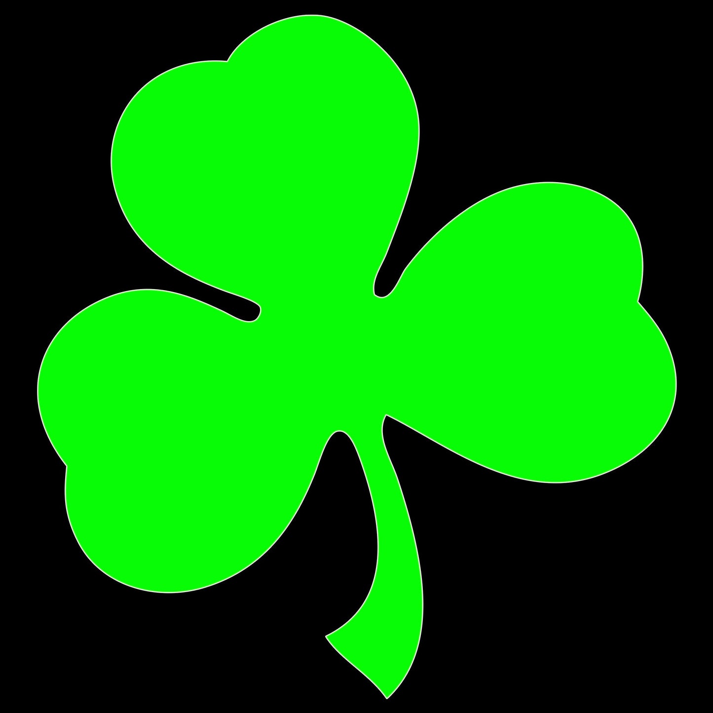 Irish Shamrock Sticker